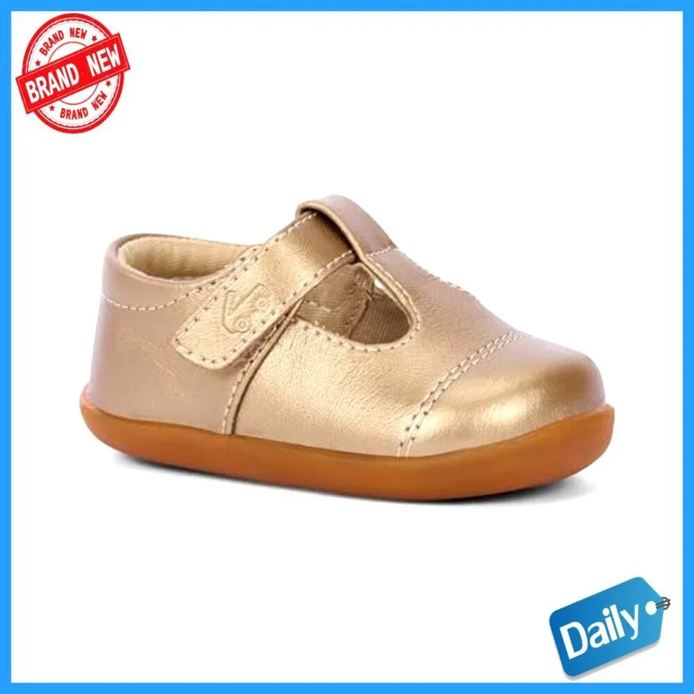 First Walker Baby Shoes with Slip-Resistant Sole for Early Steps